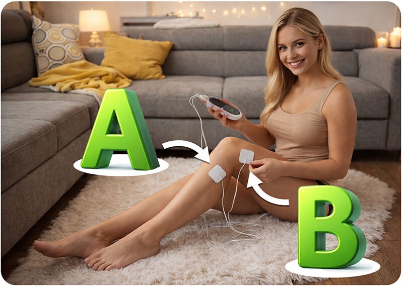 elektrostimulátor s oddelenými kanálmi